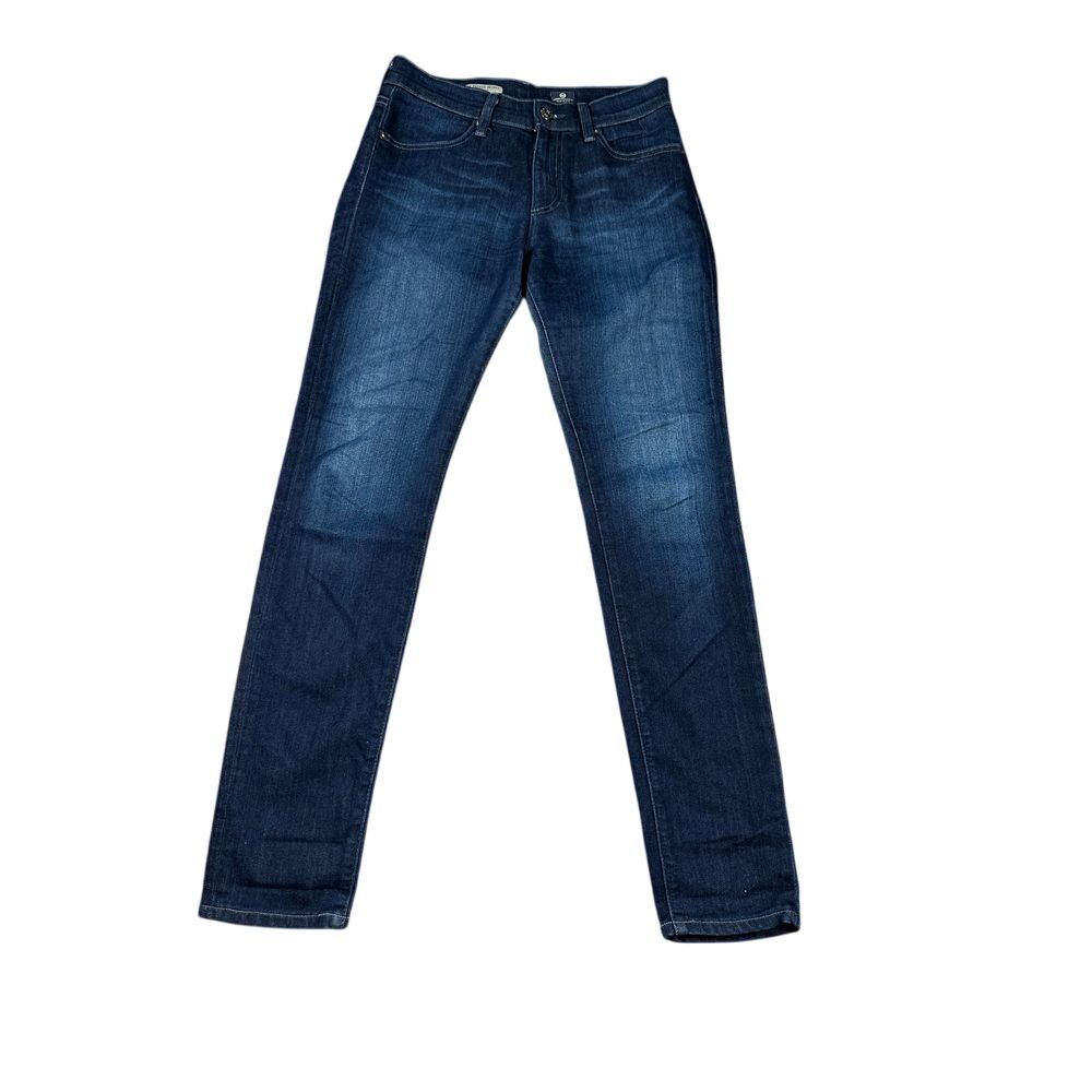 AG Adriano Goldschmied Classic Straight Leg Dark Wash Denim Jeans‎ Women's